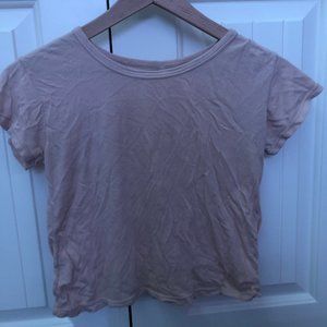 light pink brandy melville top
